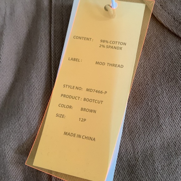 NWT MOD THREAD Womens Pant - Picture 5 of 9